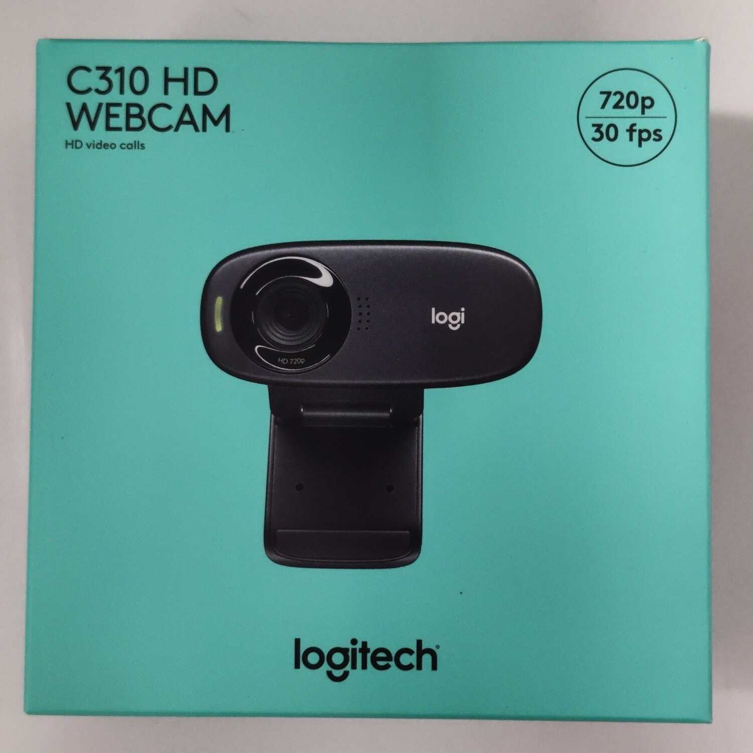 Logitech C310 HD Webcam, 720p/30fps