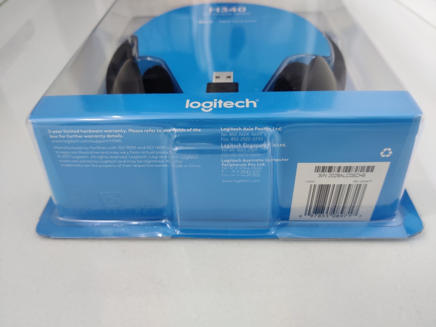 Logitech H340 USB Computer Headset Logitech H340 USB Computer Headset
