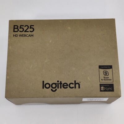 Logitech B525 HD Webcam, 720p/30fps