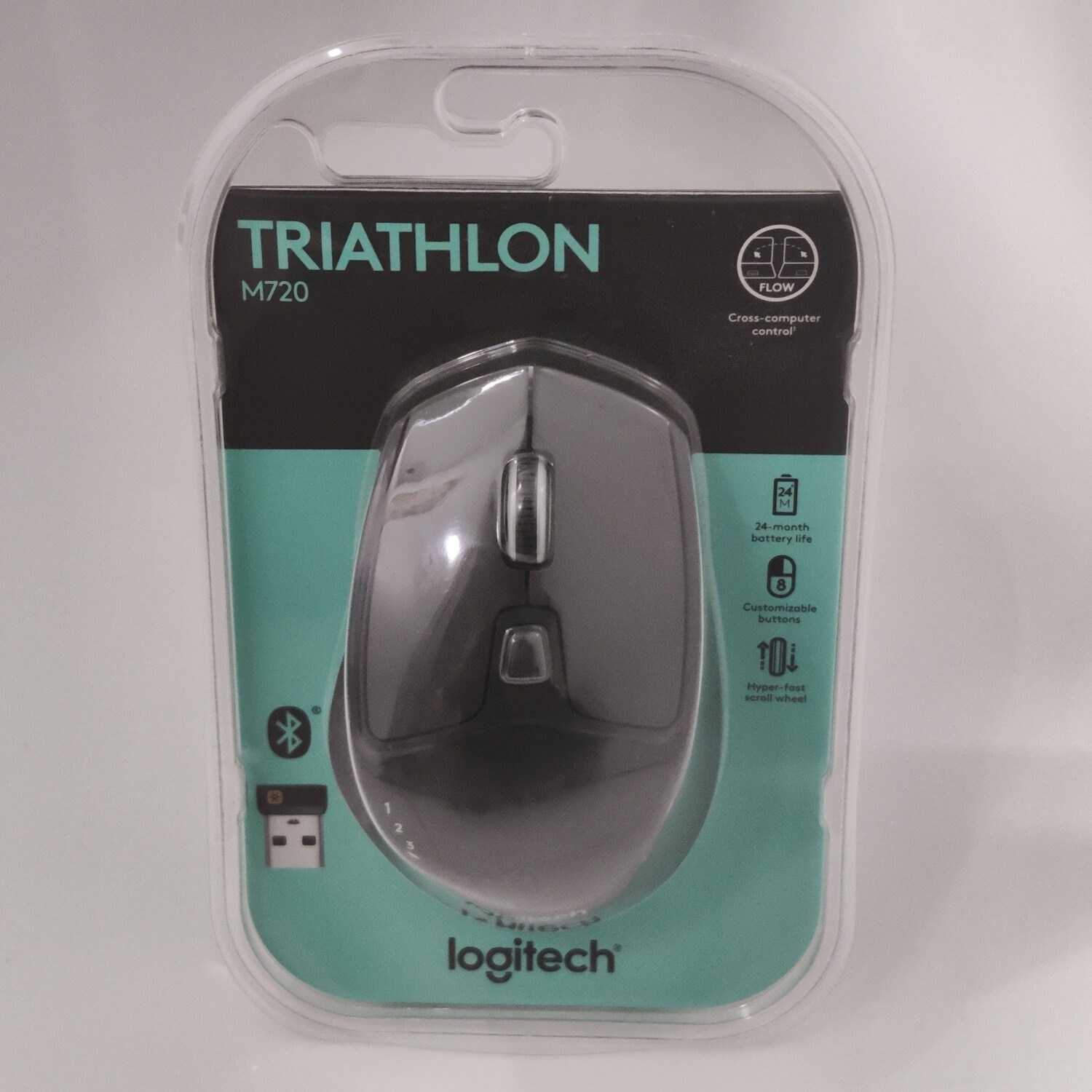 Logitech M720 Triathlon Multi-Device Wireless Mouse