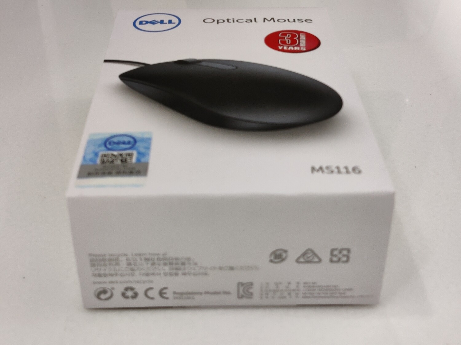  - Dell MS116 Optical USB Mouse
