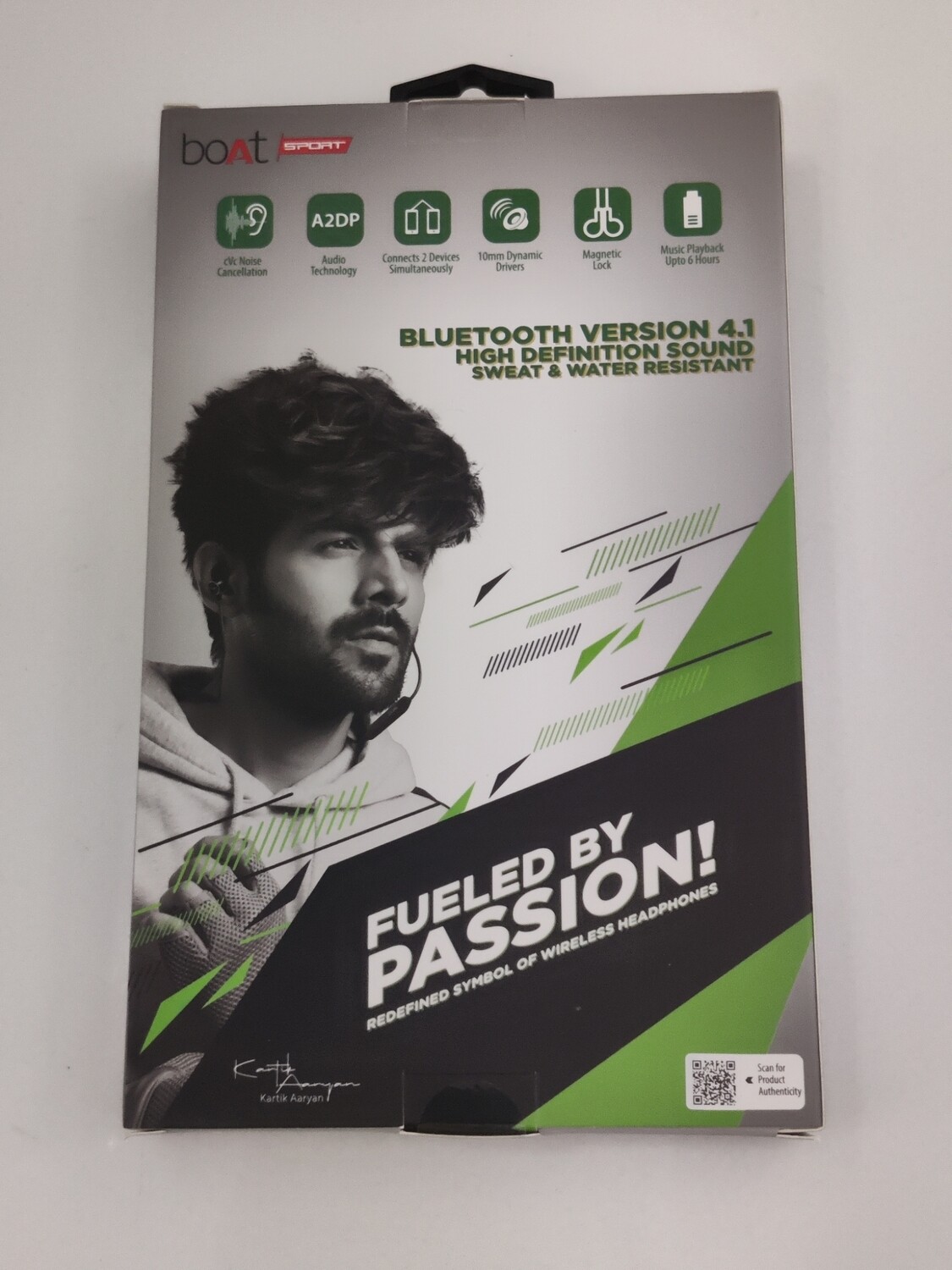 Boat Rockerz 255 Bluetooth Headset, Neon Boat Rockerz 255 Bluetooth Headset, Neon