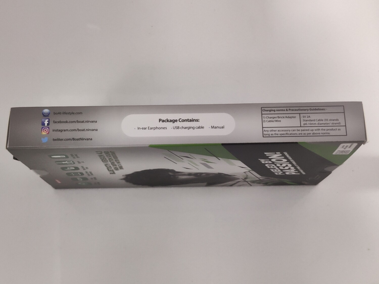 Boat Rockerz 255 Bluetooth Headset, Neon Boat Rockerz 255 Bluetooth Headset, Neon