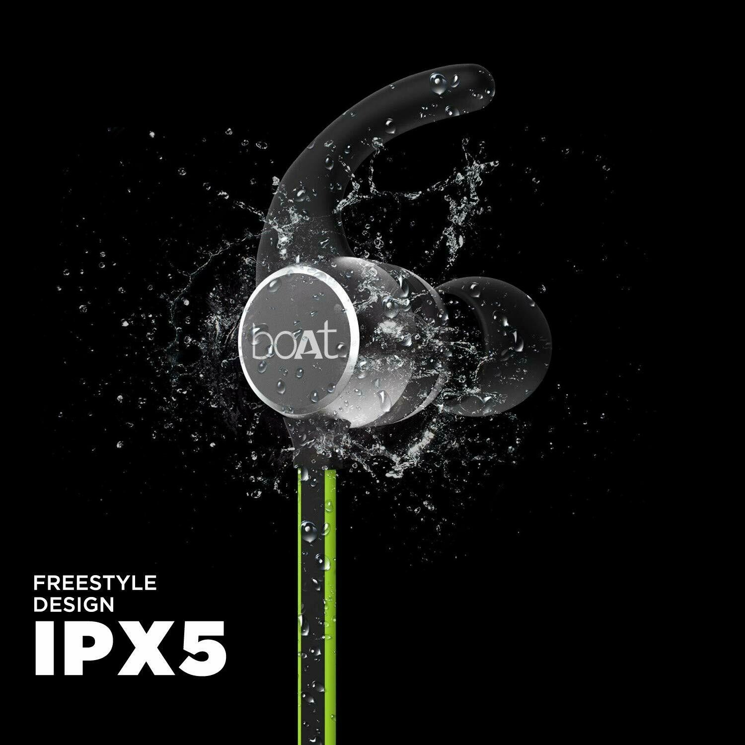 Boat Rockerz 255 Bluetooth Headset, Neon Boat Rockerz 255 Bluetooth Headset, Neon