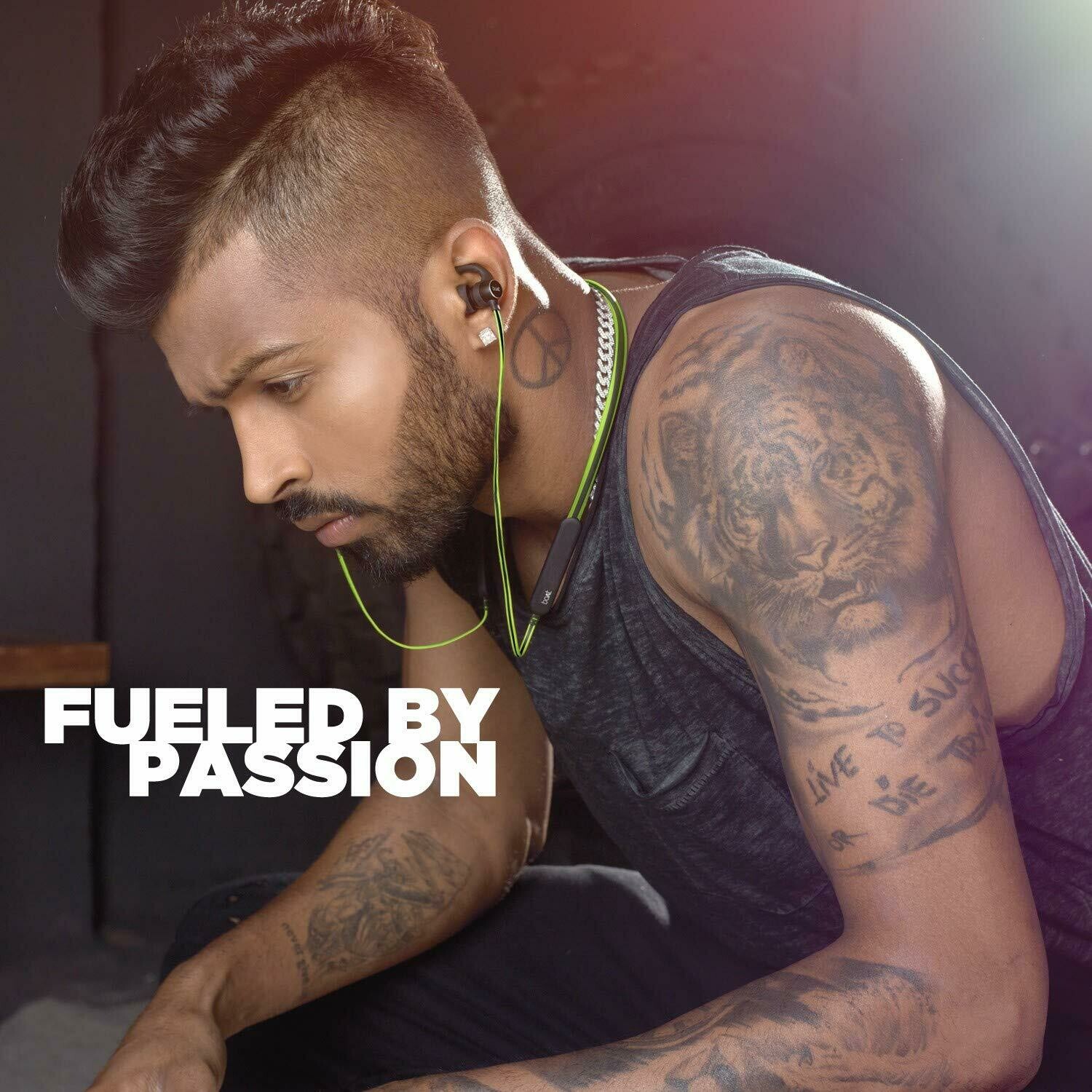 Boat Rockerz 255 Bluetooth Headset, Neon Boat Rockerz 255 Bluetooth Headset, Neon