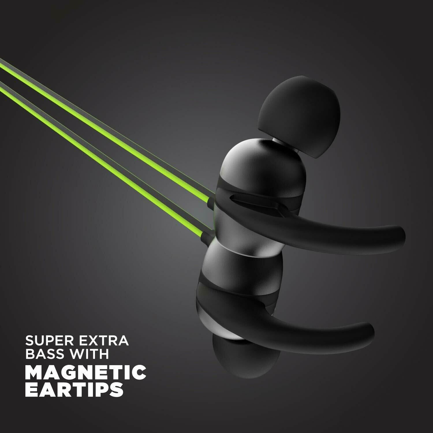 Boat Rockerz 255 Bluetooth Headset, Neon Boat Rockerz 255 Bluetooth Headset, Neon