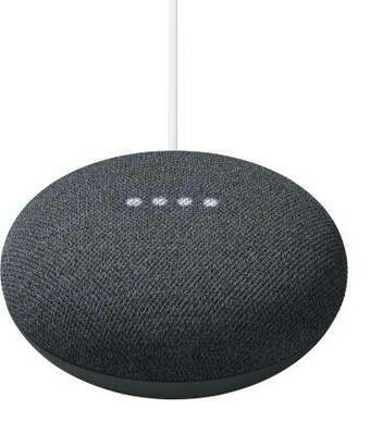 Google Nest Mini 2nd Gen, Smart Speaker, Black