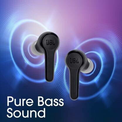 JBL Tune 215TWS Bluetooth Headset, Black