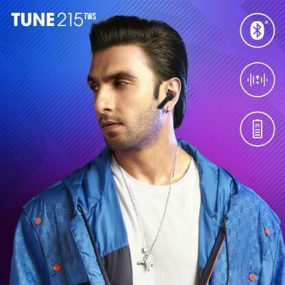 JBL Tune 215TWS Bluetooth Headset, Black