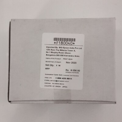 Epson Printhead for L800, L850, L805, .., F180040 Epson Printhead for L800, L850, L805, .., F180040
