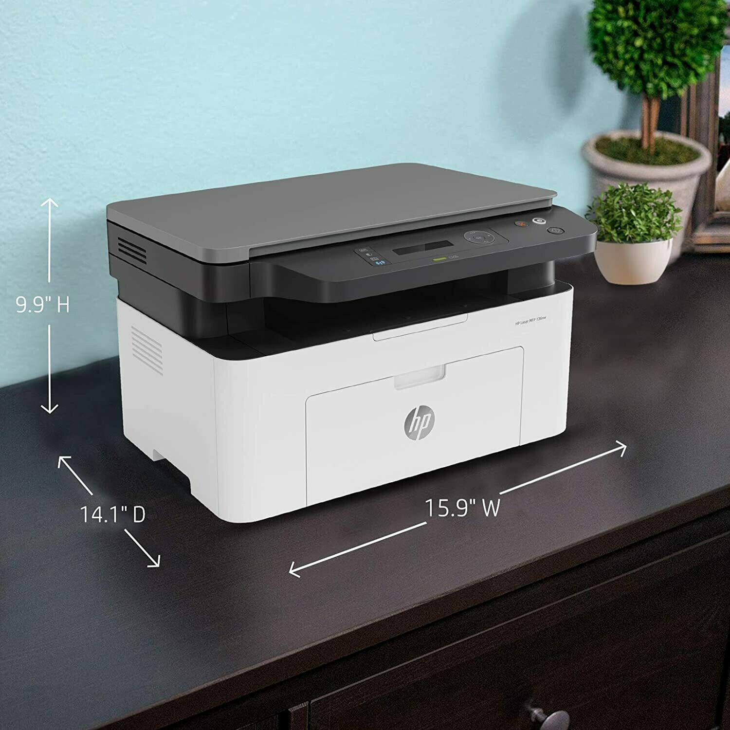 HP 136nw Multifunction Laser Printer