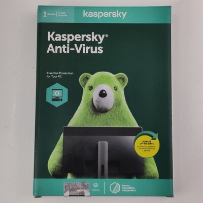 1 User, 3 Year, Kaspersky Antivirus