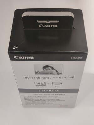 Canon Selphy KP-108IN Color Ink/Paper Set
