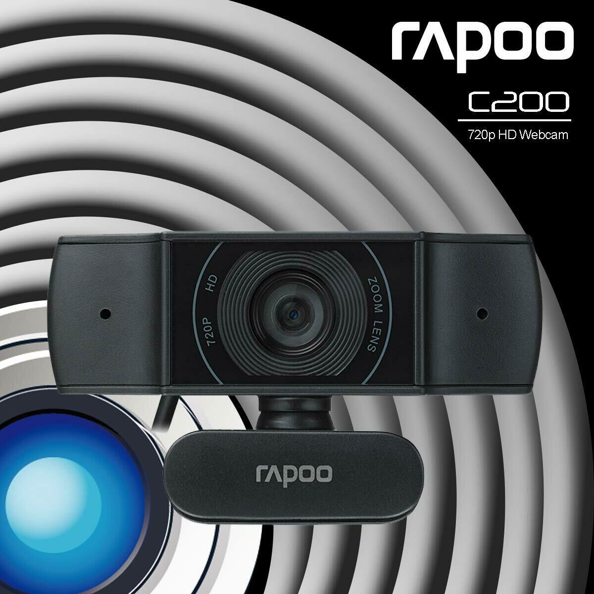Rapoo C200 Webcam, 720p