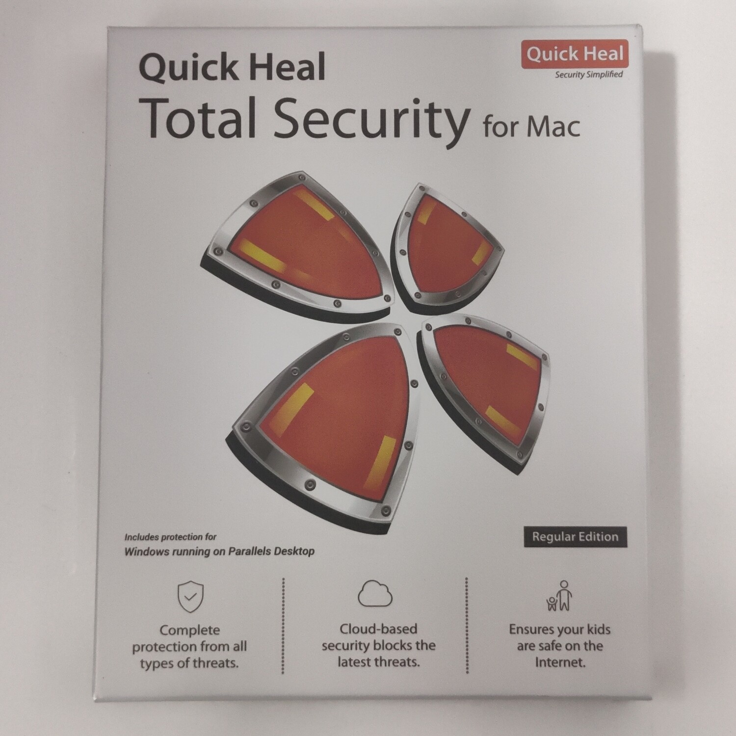 New, 1 User, 1 Year, Quick Heal Mac Book Security