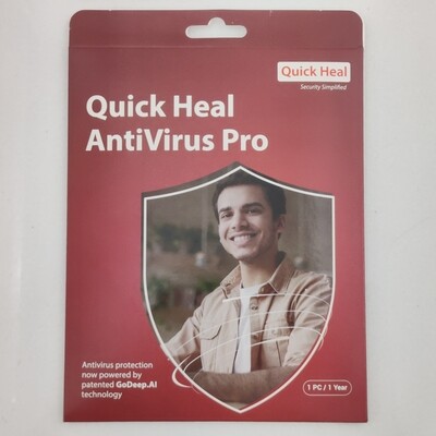 1 User, 1 Year, Quick Heal Antivirus Pro