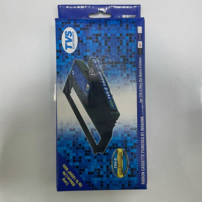 TVS RP 45 Ribbon Cartridge, Jet Black TVS RP 45 Ribbon Cartridge, Jet Black