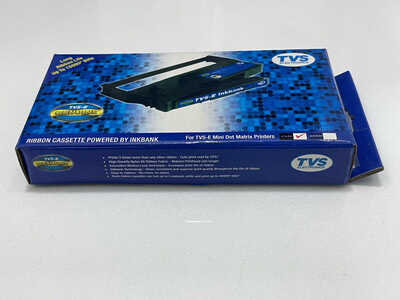 TVS RP 45 Ribbon Cartridge, Jet Black TVS RP 45 Ribbon Cartridge, Jet Black