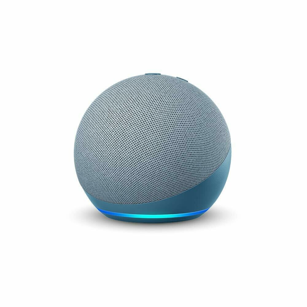Amazon Echo Dot 4th Gen, Alexa Smart Speaker, Blue