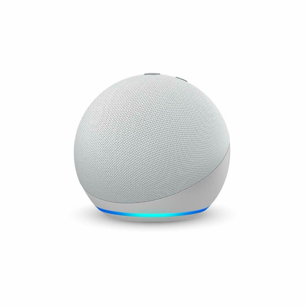 Amazon Echo Dot 4th Gen, Alexa Smart Speaker, White
