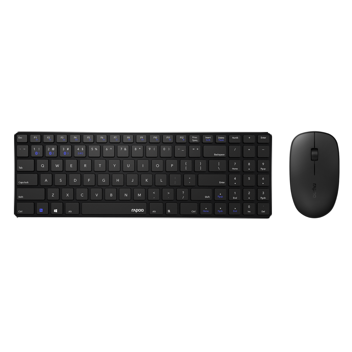 Rapoo 9300M Bluetooth Keyboard Mouse