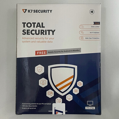 1 User, 3 Year, K7 Total Security 1 User, 3 Year, K7 Total Security