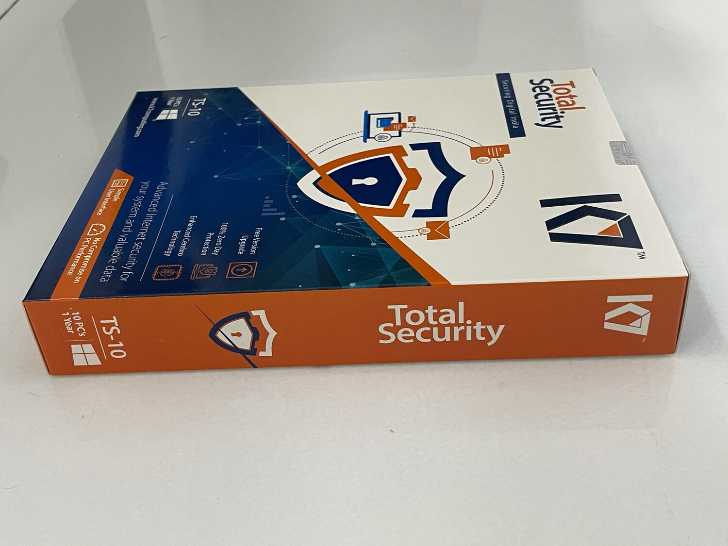 New, 10 User, 1 Year, K7 Total Security