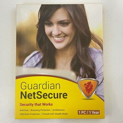 1 User, 1 Year, Guardian NetSecure Antivirus 1 User, 1 Year, Guardian NetSecure Antivirus