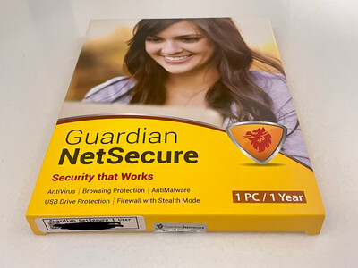 Renewal, 1 User, 1 Year, Guardian NetSecure Antivirus