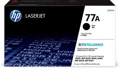 HP 77A Toner Cartridge Black CF277A HP 77A Toner Cartridge Black CF277A