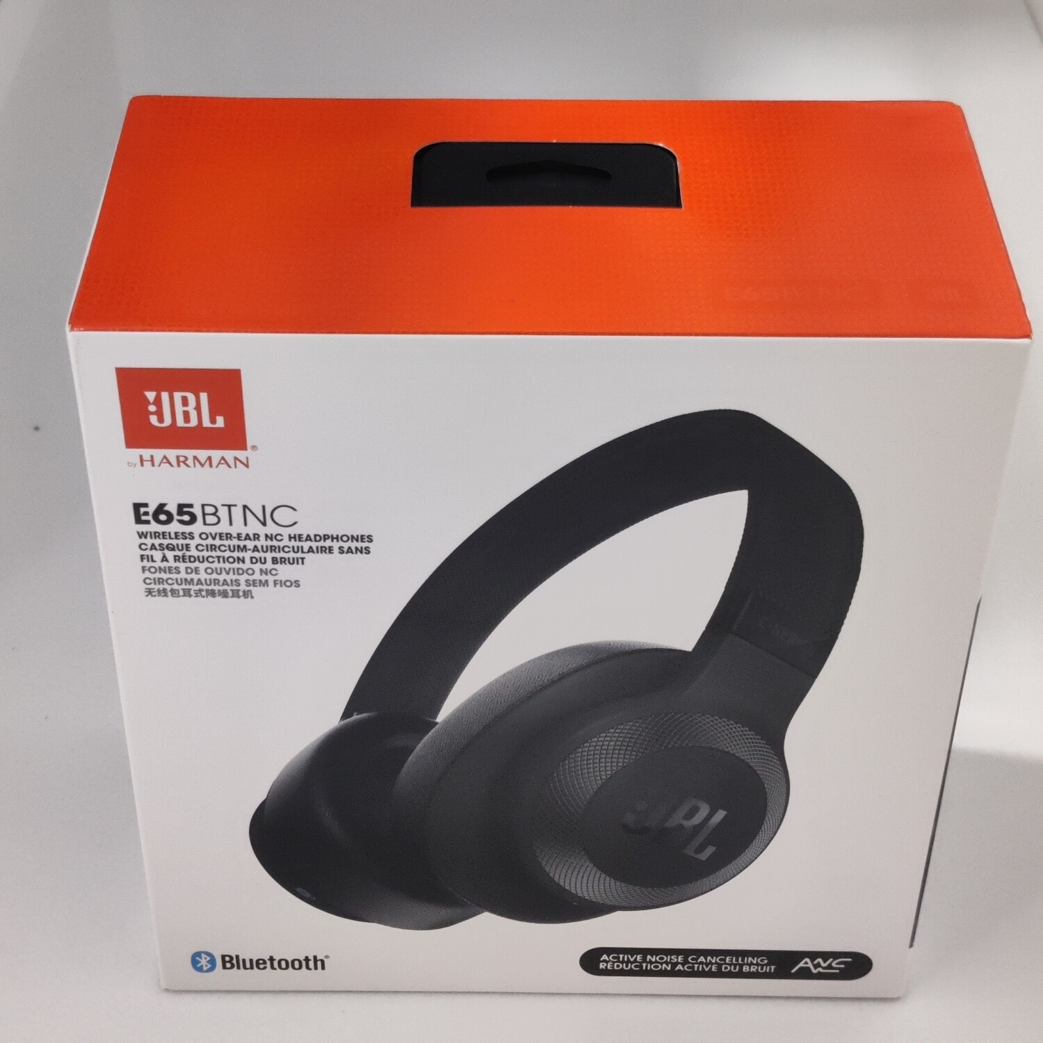 JBL E65BTNC Wireless Active Noise Cancelling Headphones, Black JBL E65BTNC Wireless Active Noise Cancelling Headphones, Black