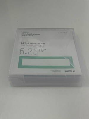 HP LTO 6 Tape Data Cartridge, 6.25tb HP LTO 6 Tape Data Cartridge, 6.25tb