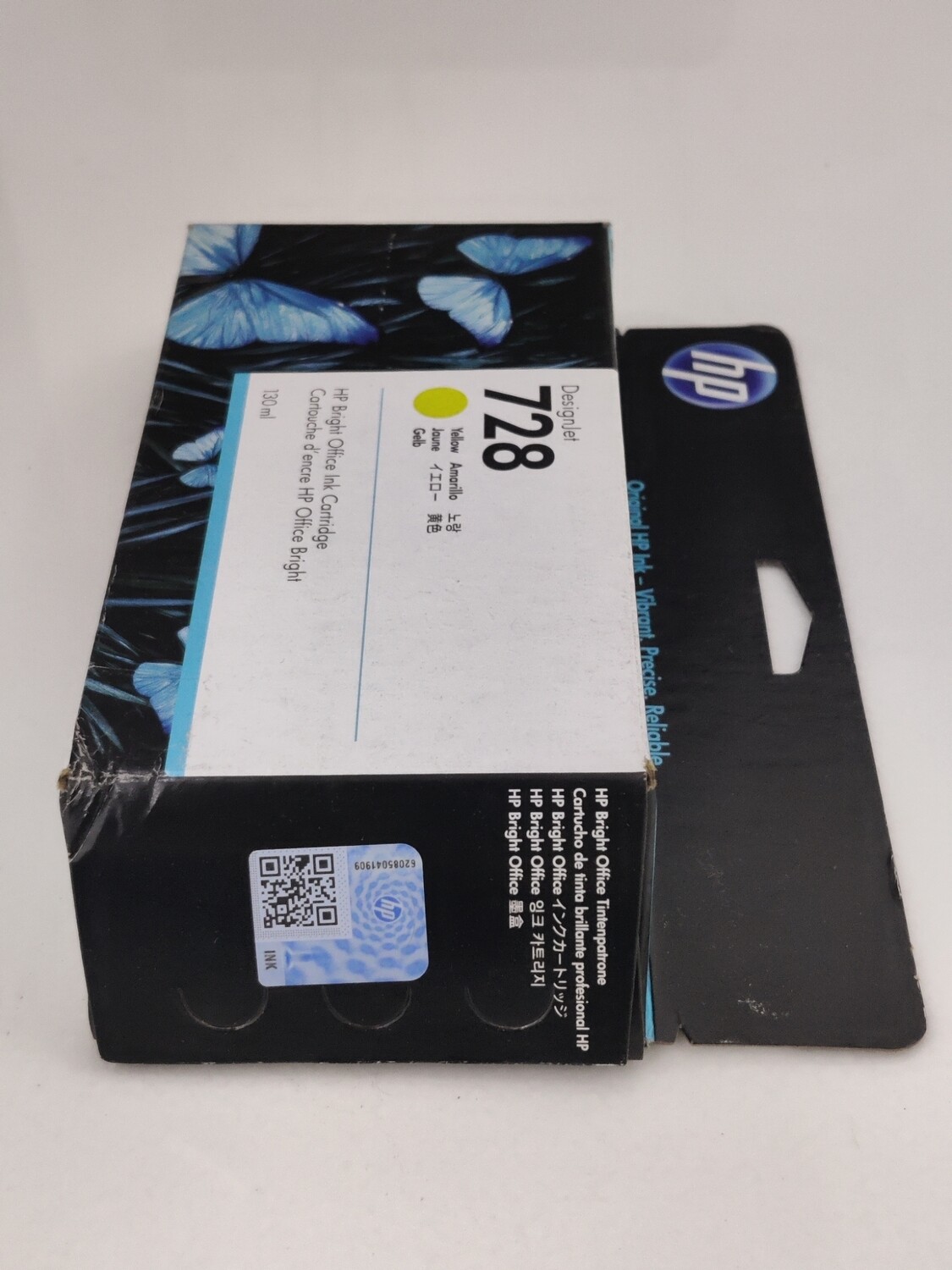 HP DesignJet 728 Yellow Ink Cartridge, 130ml (T730, T830) HP DesignJet 728 Yellow Ink Cartridge, 130ml (T730, T830)