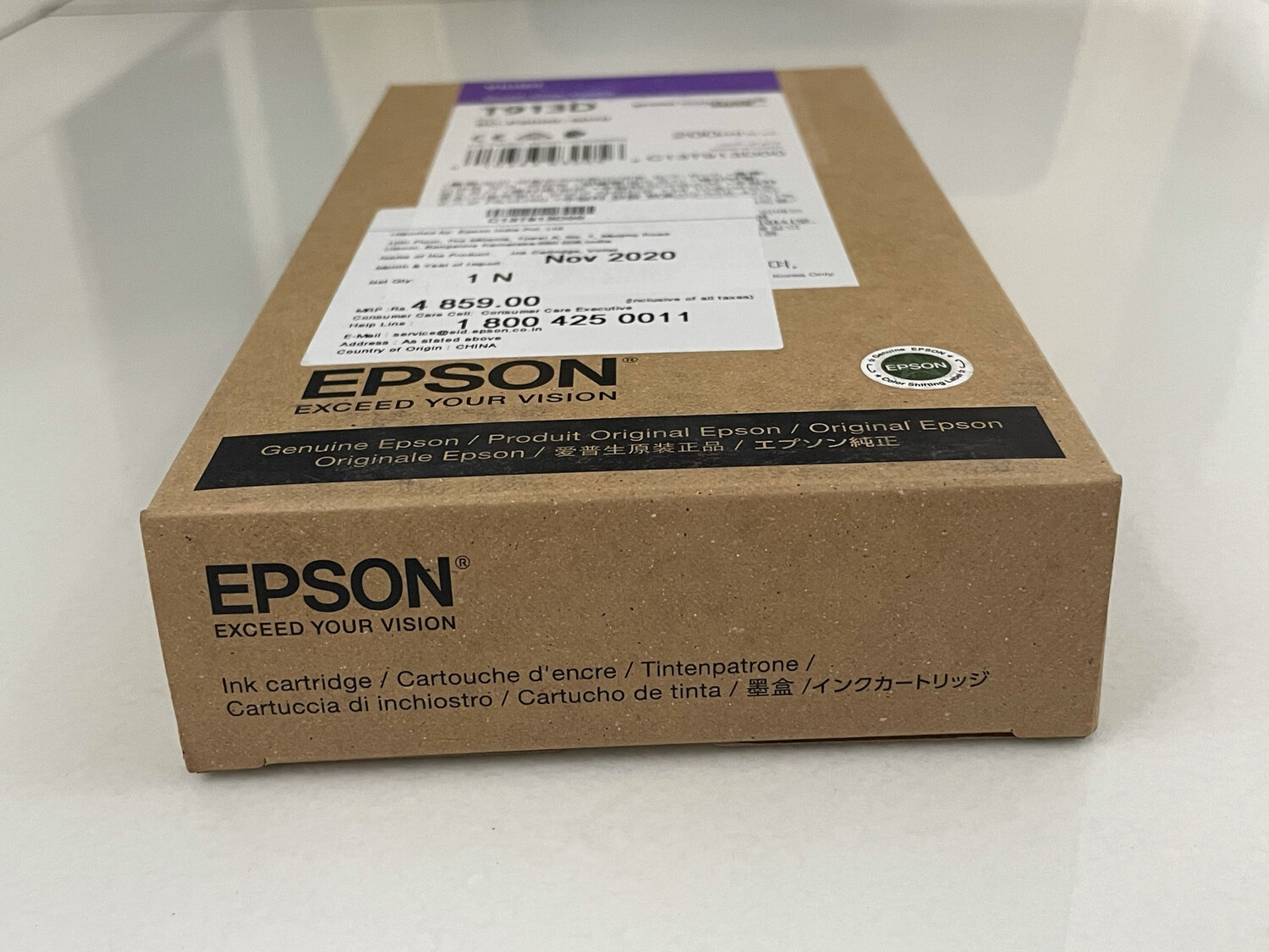 Epson T913D Violet Ink Cartridge, 200ml Epson T913D Violet Ink Cartridge, 200ml