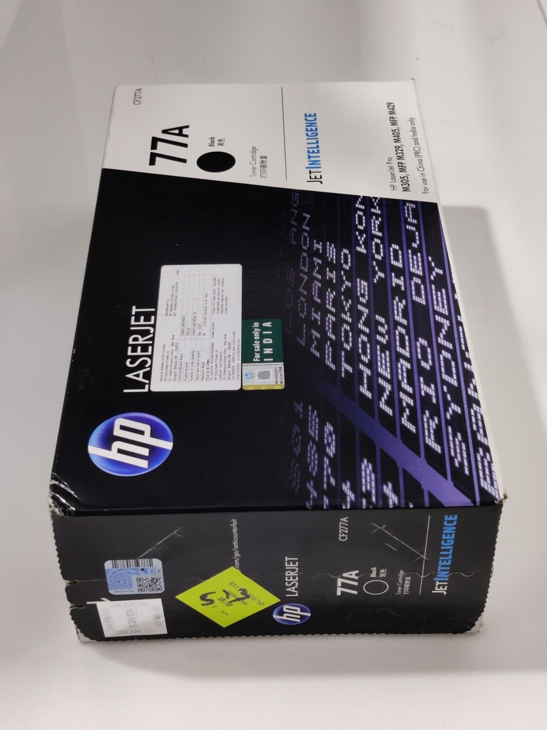 HP 77A Black Toner Cartridge