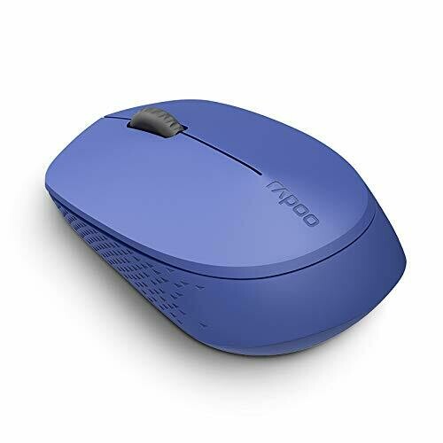 Rapoo M100 Silent Wireless Mouse With Bluetooth, Blue