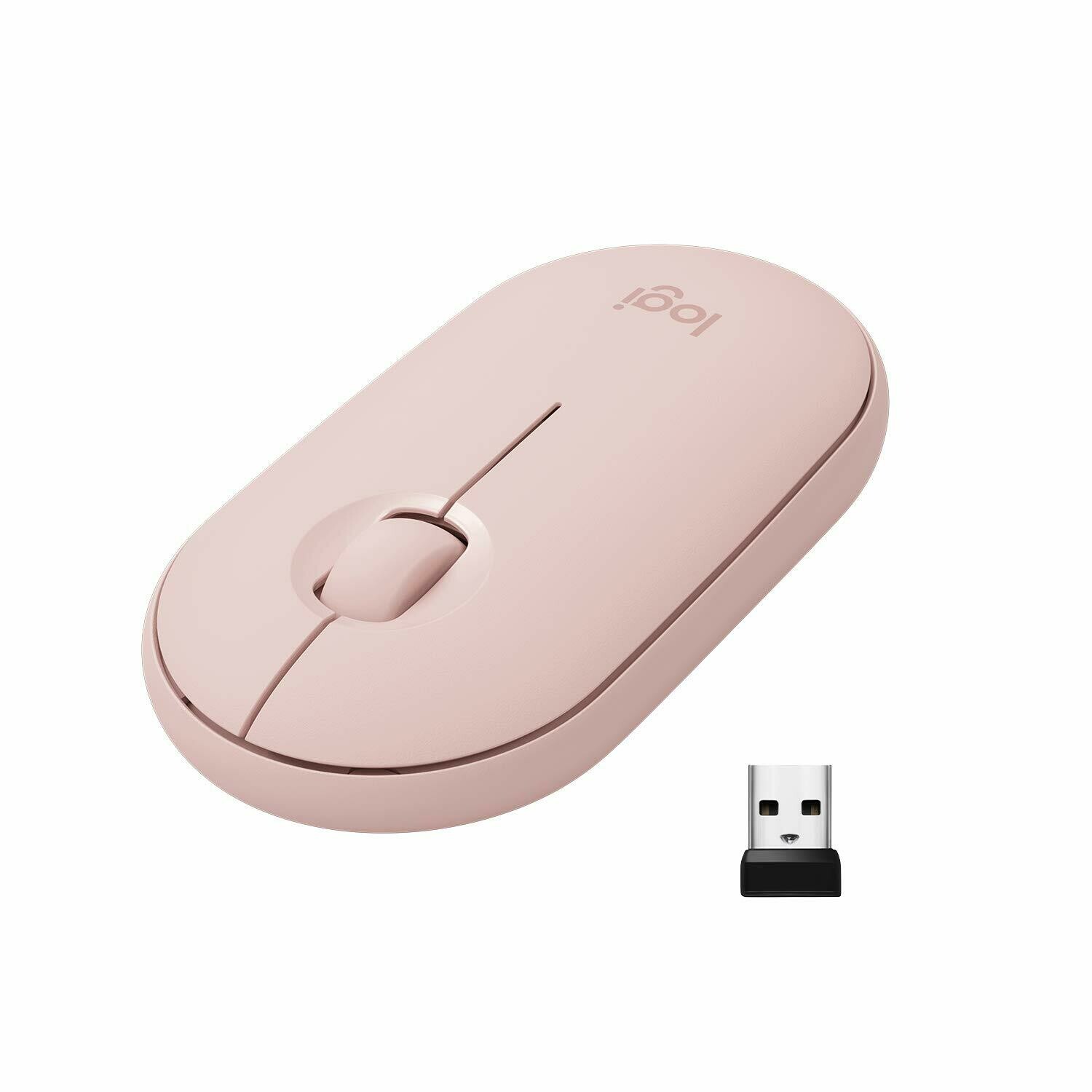 Logitech Pebble M350 Wireless Mouse , Rose