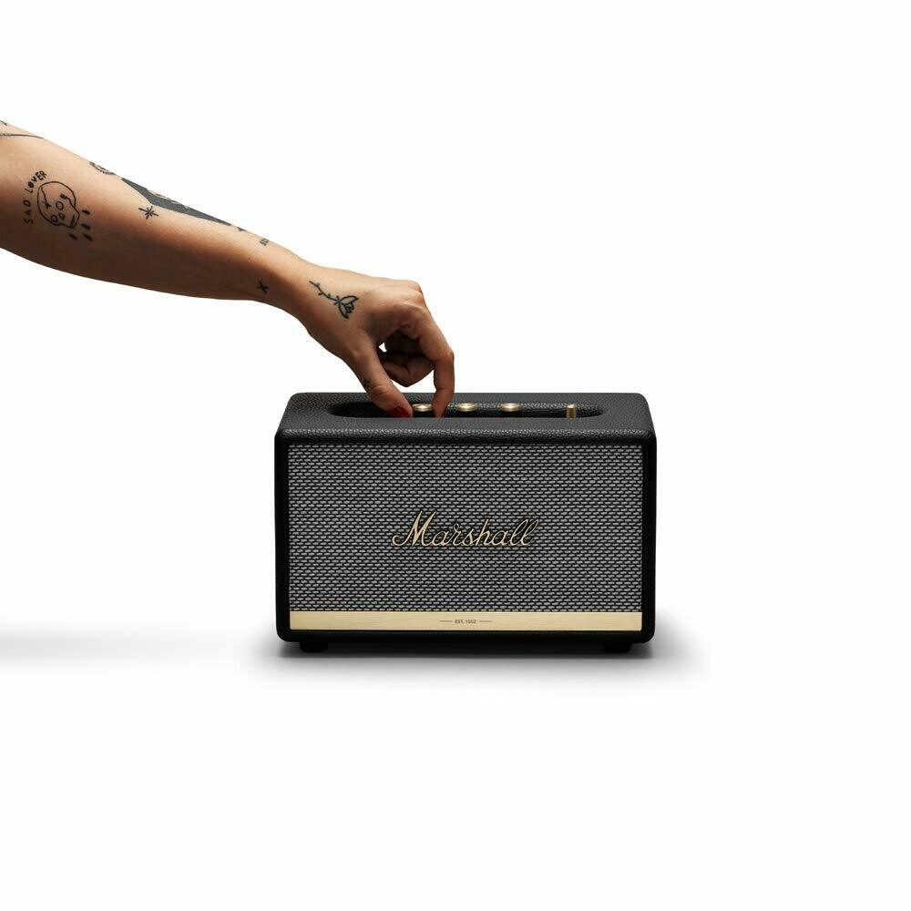 Marshall Acton II Bluetooth Speaker, Black Marshall Acton II Bluetooth Speaker, Black