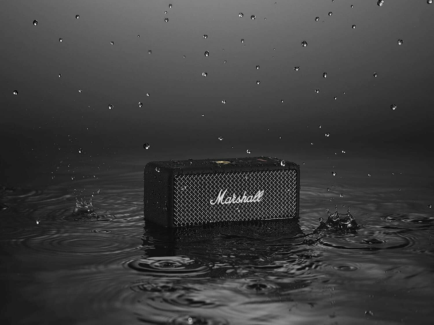 Marshall Emberton Portable Bluetooth Speaker - Black Marshall Emberton Portable Bluetooth Speaker - Black