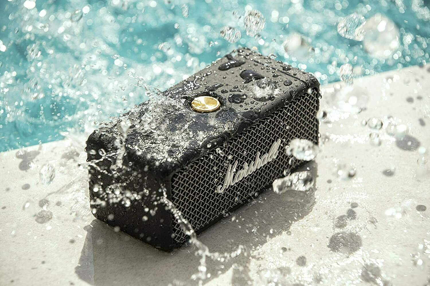 Marshall Emberton Portable Bluetooth Speaker - Black Marshall Emberton Portable Bluetooth Speaker - Black