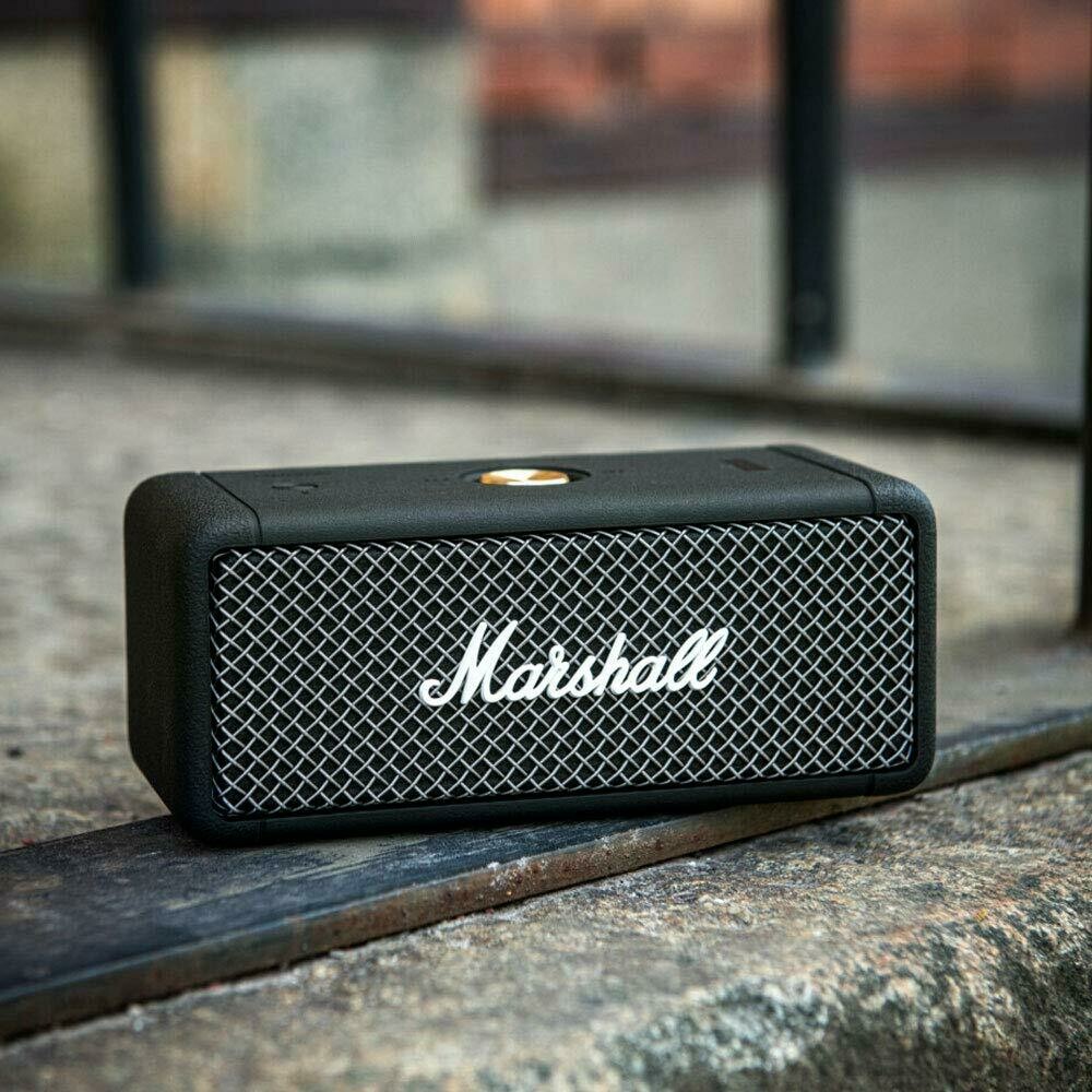 Marshall Emberton Portable Bluetooth Speaker - Black Marshall Emberton Portable Bluetooth Speaker - Black