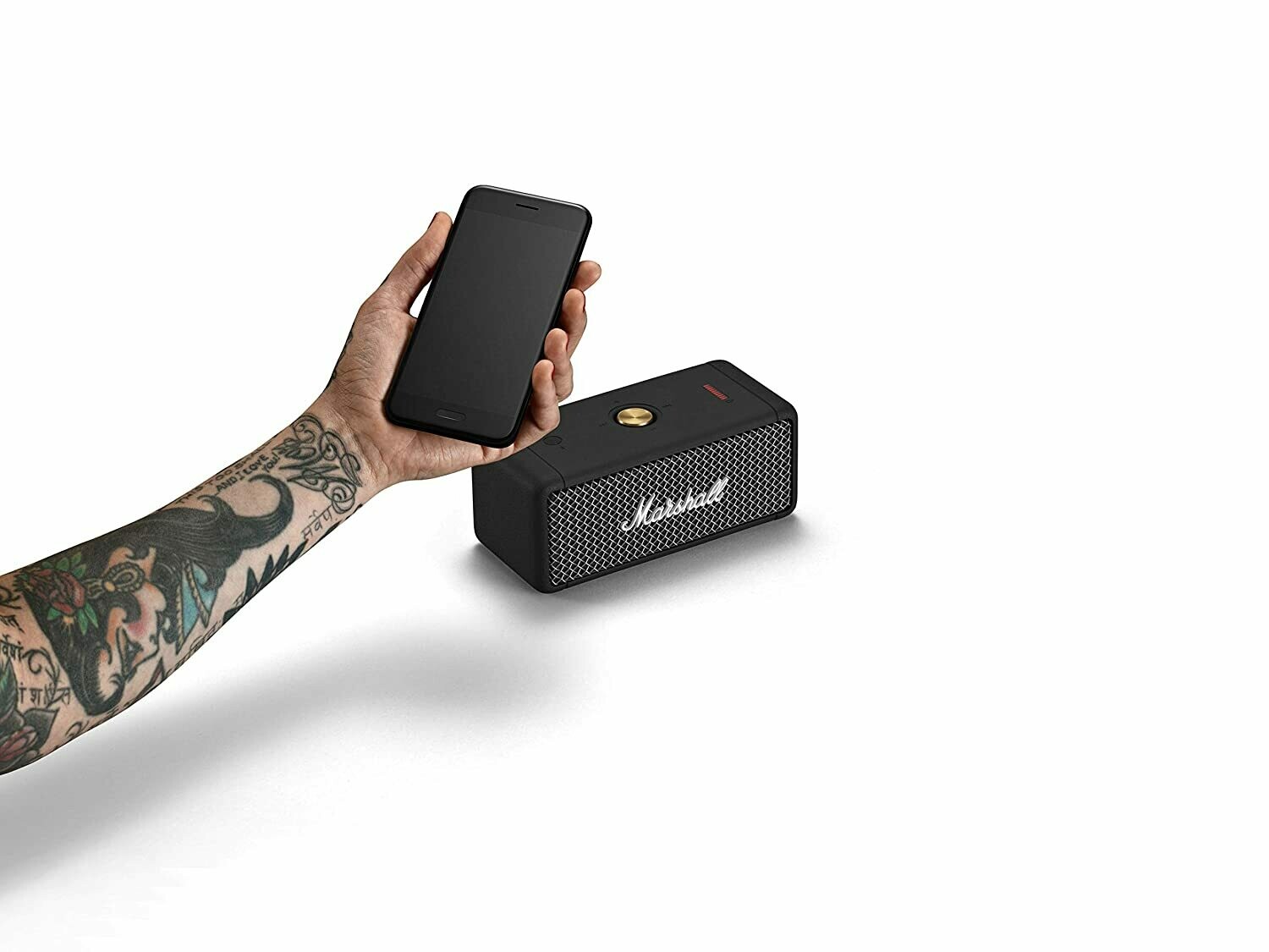 Marshall Emberton Portable Bluetooth Speaker - Black Marshall Emberton Portable Bluetooth Speaker - Black