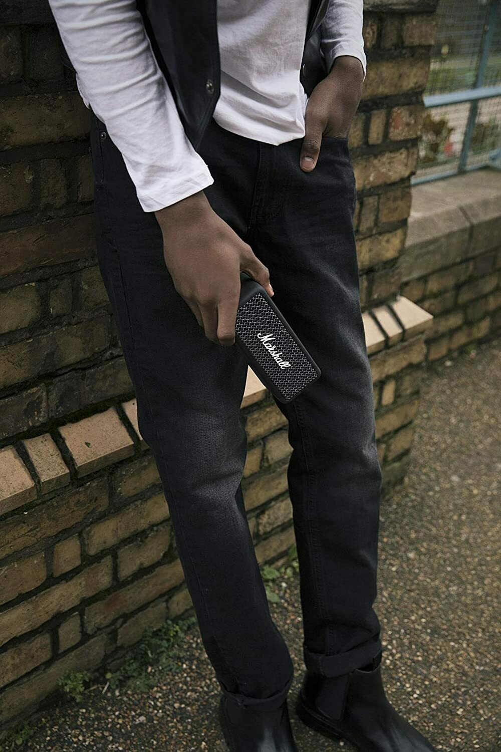 Marshall Emberton Portable Bluetooth Speaker - Black Marshall Emberton Portable Bluetooth Speaker - Black