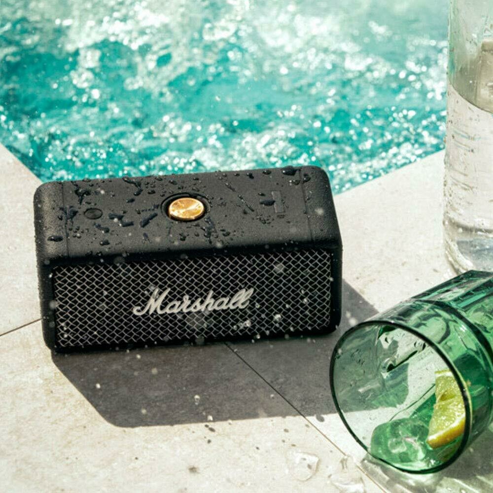 Marshall Emberton Portable Bluetooth Speaker - Black Marshall Emberton Portable Bluetooth Speaker - Black
