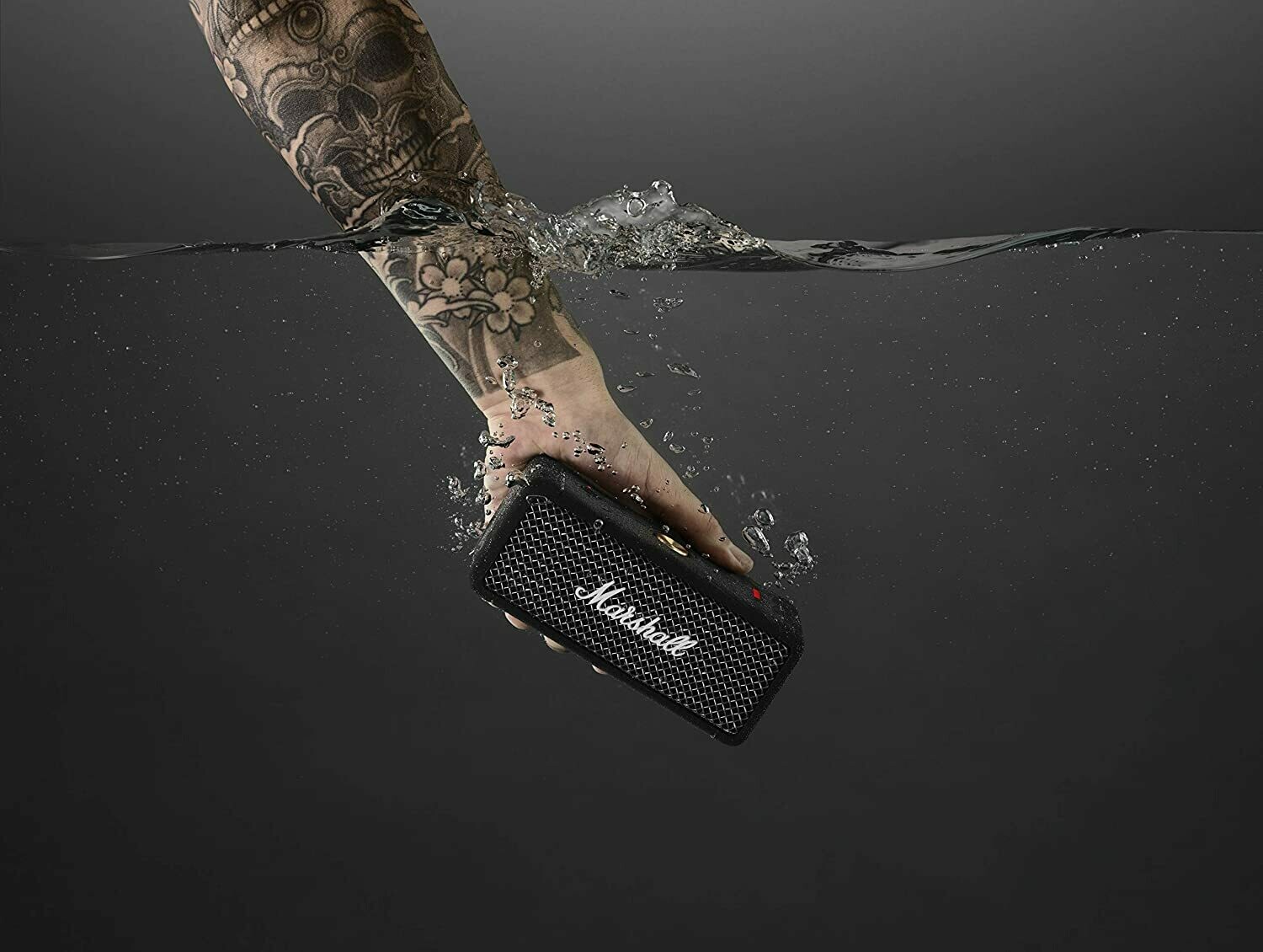 Marshall Emberton Portable Bluetooth Speaker - Black Marshall Emberton Portable Bluetooth Speaker - Black
