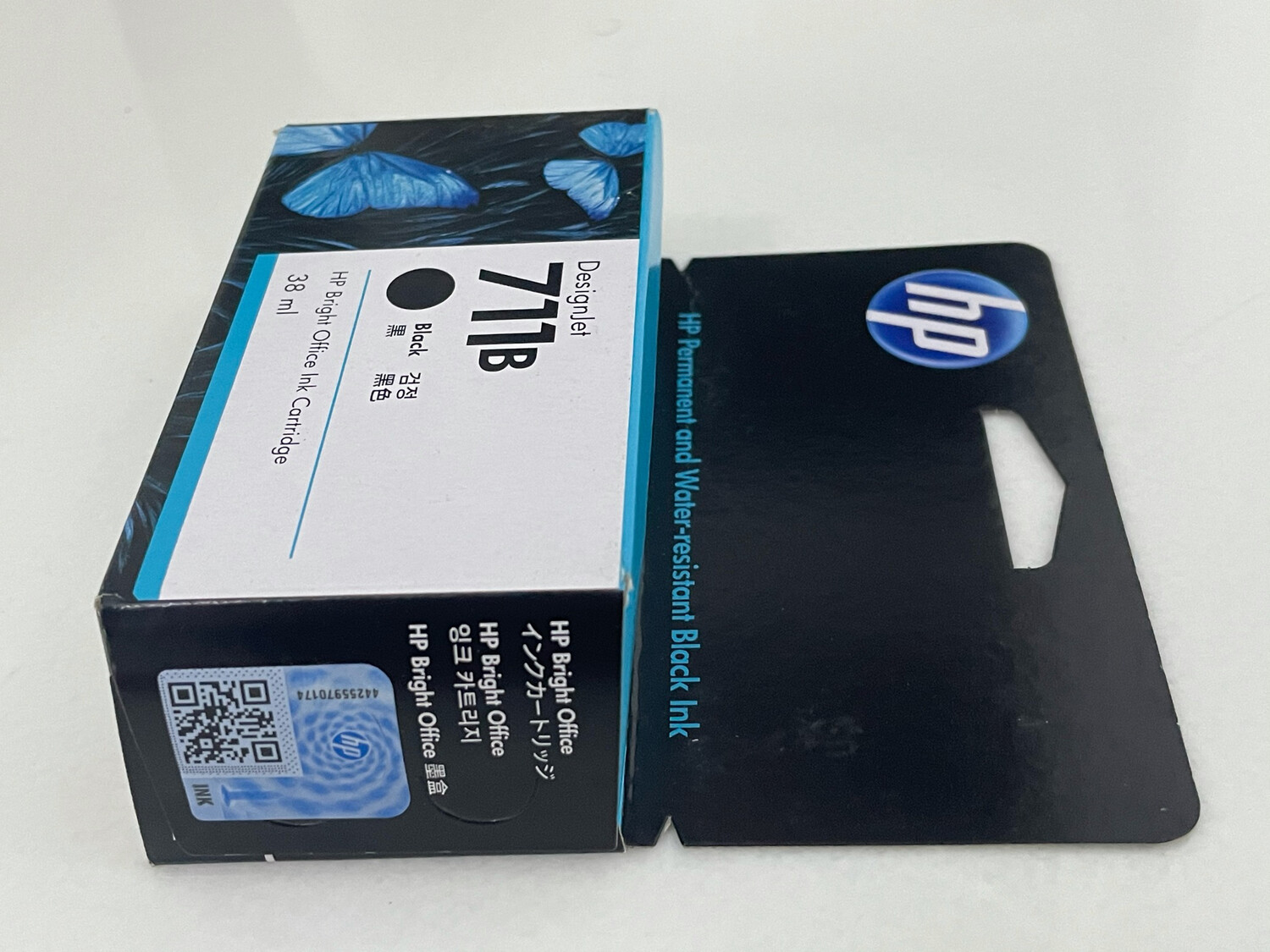 HP DesignJet 711B Black Ink Cartridge, 38ml