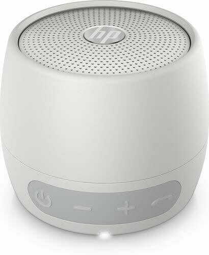 HP 360 Mono Portable Silver Bluetooth Speaker HP 360 Mono Portable Silver Bluetooth Speaker
