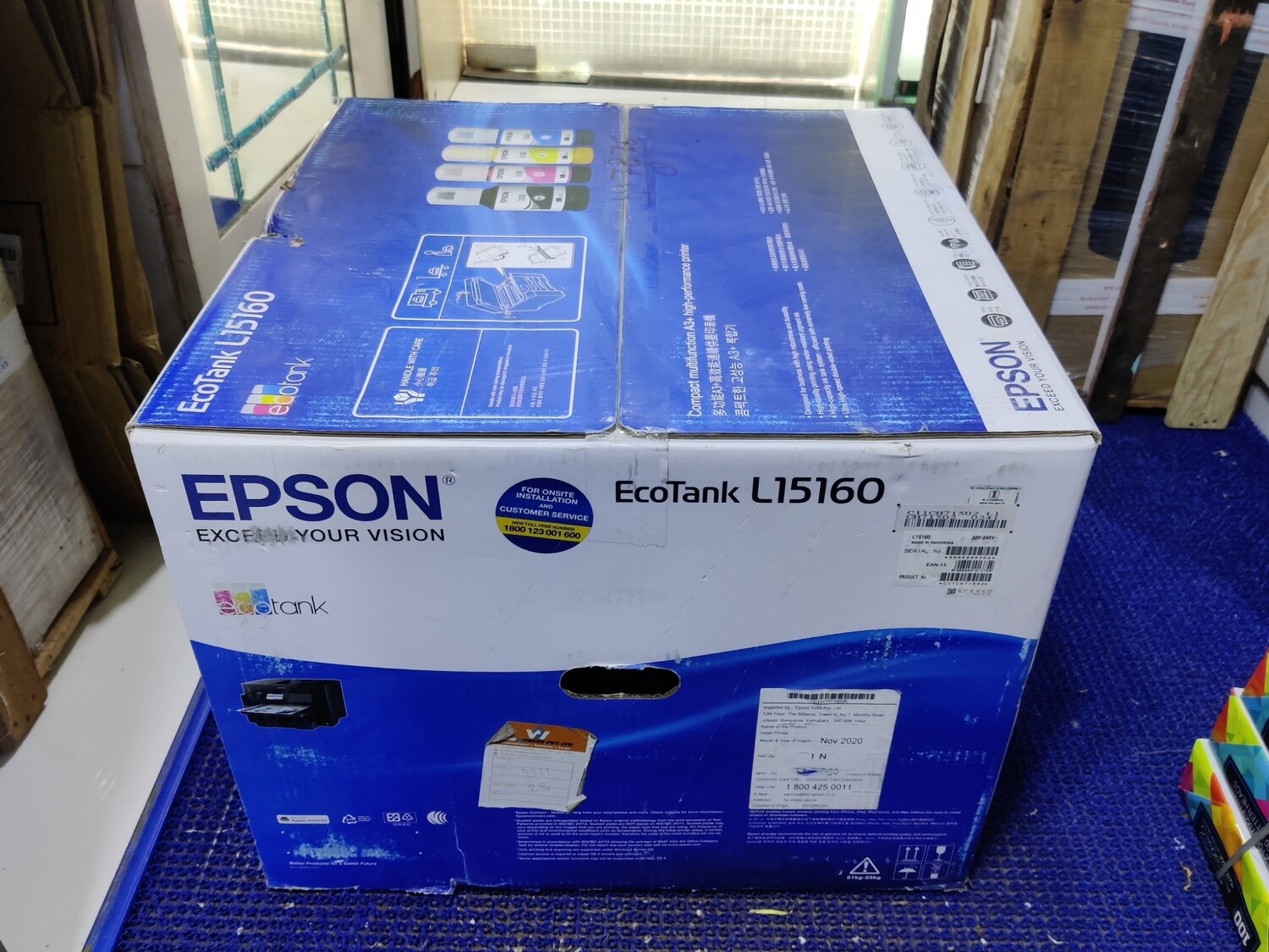 Epson EcoTank L15160 A3 Wi-Fi Duplex All-in-One Printer
