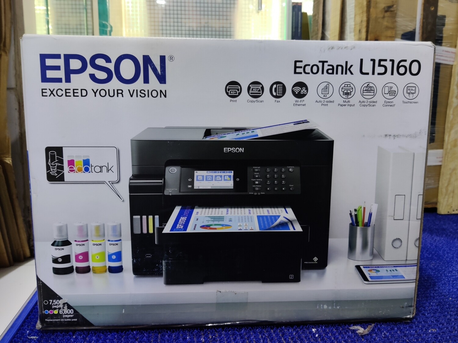 Epson EcoTank L15160 A3 Wi-Fi Duplex All-in-One Printer