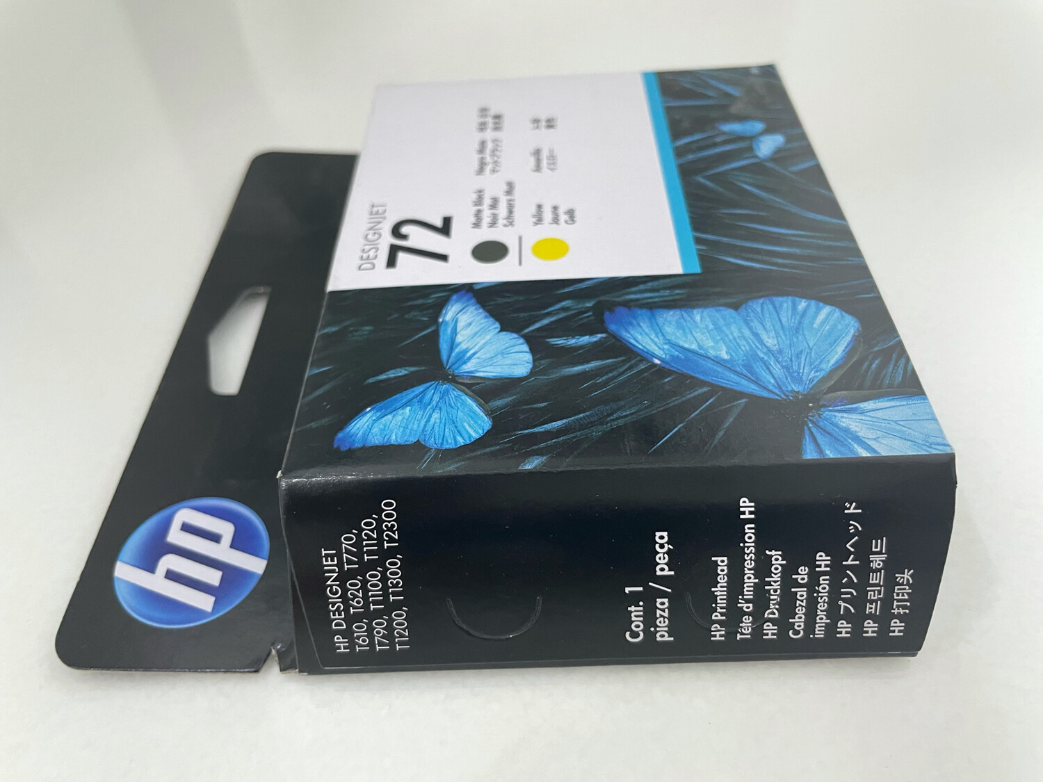 HP 72 Matte Black and Yellow Printhead HP 72 Matte Black and Yellow Printhead